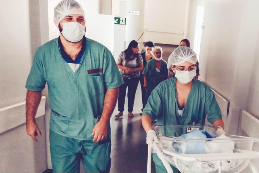 4 nurses during a shift